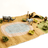 The Curated Parcel - Play Mat //  Safari (Large)